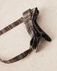 DesignB London DesignB London hair bow in tartan plaid-Multi - 2