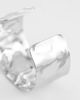 DesignB London DesignB London hammered cuff in silver - 2
