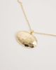 DesignB London DesignB London hammered pendant necklace in gold tone - 4