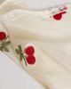 DesignB London DesignB London headscarf with enbroidered cherries in white - 2