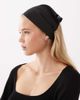 DesignB London DesignB London headscarf with eyelet detail in black - 1