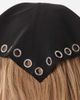 DesignB London DesignB London headscarf with eyelet detail in black - 3