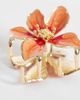 DesignB London DesignB London metal flower hair claw in orange - 2