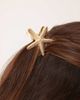 DesignB London DesignB London metal seashell hair claw in gold - 2