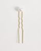 DesignB London DesignB London metallic French pin with pearl detail in gold - 1