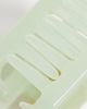 DesignB London DesignB London mini square hair claw clip in opaque mint green - 2