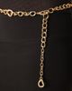 DesignB London DesignB London molten chain belt in gold tone - 2