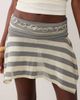 DesignB London DesignB London molten chain belt in silver tone - 1