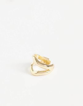 DesignB London DesignB London molten ear cuff in gold