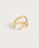 DesignB London DesignB London molten ear cuff in gold - 4