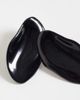 DesignB London DesignB London molten enamel stud earrings in black - 4