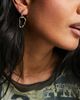 DesignB London DesignB London molten metal drop earrings in gold - 2
