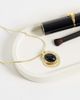 DesignB London DesignB London multi-pendant necklace with black resin detail in gold - 2
