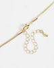 DesignB London DesignB London multi-pendant necklace with black resin detail in gold - 3