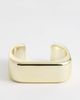 DesignB London DesignB London open bangle bracelet in gold tone - 1