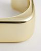 DesignB London DesignB London open bangle bracelet in gold tone - 3