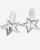 DesignB London DesignB London pack of 2 star hair slider clips in silver tone - 3