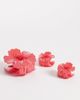 DesignB London DesignB London pack of 3 hibiscus flower hair claw clips in fushia pink - 2