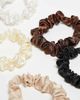 DesignB London DesignB London pack of 5 mini ruched scrunchies in classic neutrals - 2