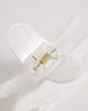 DesignB London DesignB London pearlescent starfish hair claw clip in white - 2