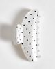 DesignB London DesignB London polka-dot hair claw clip in white and black-Multi - 3