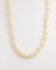 DesignB London DesignB London resin beaded necklace in white - 1