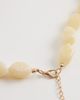 DesignB London DesignB London resin beaded necklace in white - 4