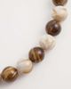 DesignB London DesignB London resin mixed beads necklace in neutrals - 3
