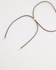 DesignB London DesignB London resin pendant cord necklace in cream-White - 2
