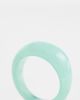 DesignB London DesignB London resin ring in mint-Green - 2