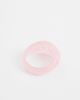 DesignB London DesignB London resin ring in pink - 2