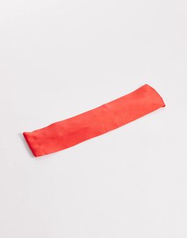 DesignB London DesignB London satin headband in red