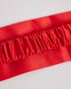 DesignB London DesignB London satin headband in red - 2