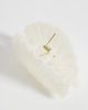 DesignB London DesignB London shell hair claw clip in pearl-White - 2