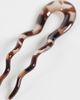 DesignB London DesignB London small french hair pin in gray tortoise - 2
