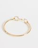 DesignB London DesignB London snaffle bangle in gold - 3