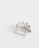 DesignB London DesignB London star & crystal ear cuff in silver - 3