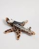 DesignB London DesignB London starfish barette clip in tort-Brown - 3