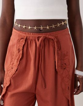 DesignB London DesignB London starfish belly chain in gold