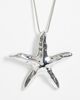 DesignB London DesignB London starfish pendant necklace in silver - 4