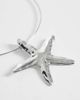 DesignB London DesignB London starfish torque necklace silver - 4