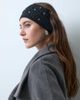 DesignB London DesignB London stars stretched headband in black - 1