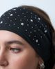 DesignB London DesignB London stars stretched headband in black - 2