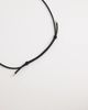 DesignB London DesignB London statement shell cord necklace in gold - 4