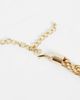 DesignB London DesignB London statement twisted rope chain necklace in gold - 3