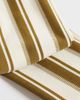 DesignB London DesignB London striped stretched headband in olive and cream-Multi - 2