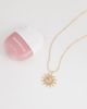 DesignB London DesignB London sun pendant necklace in gold tone - 2