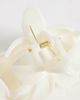 DesignB London DesignB London triple flower hair claw in pearly white - 2