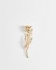 DesignB London DesignB London tulip brooch in gold tone - 1