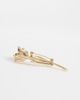 DesignB London DesignB London tulip brooch in gold tone - 2